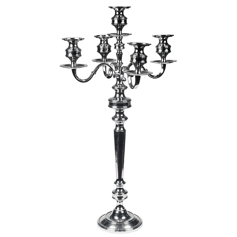 Massiver 105cm Kerzenleuchter Silber Antik Barock Kerzenständer Kerzenhalter