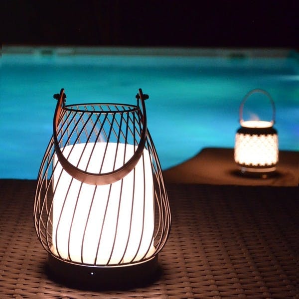 Laterne Diffuser Milano für Öle LED Lampe leuchtend Zen Arome